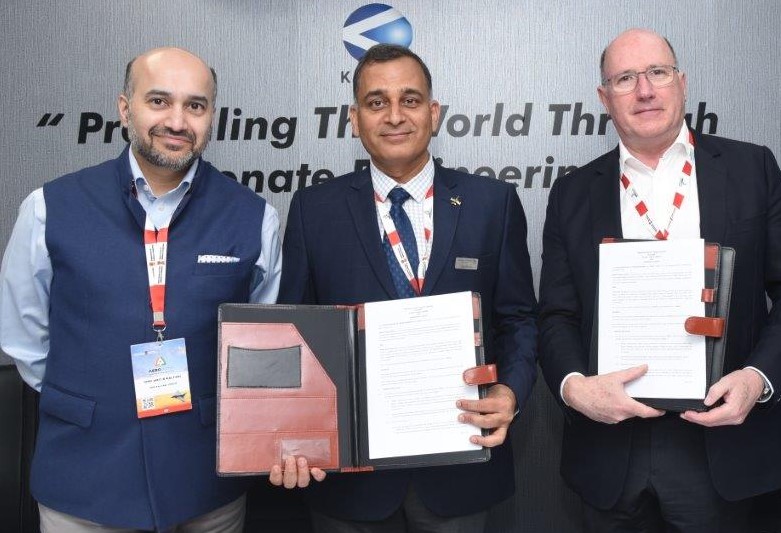 Bharat Forge Limited (BFL) and Paramount Group sign MOU for Collaboration for Development and Production of Composite Rotor Blades, Mission Systems and Stores Management systemsfor Medium Lift Helicopters.