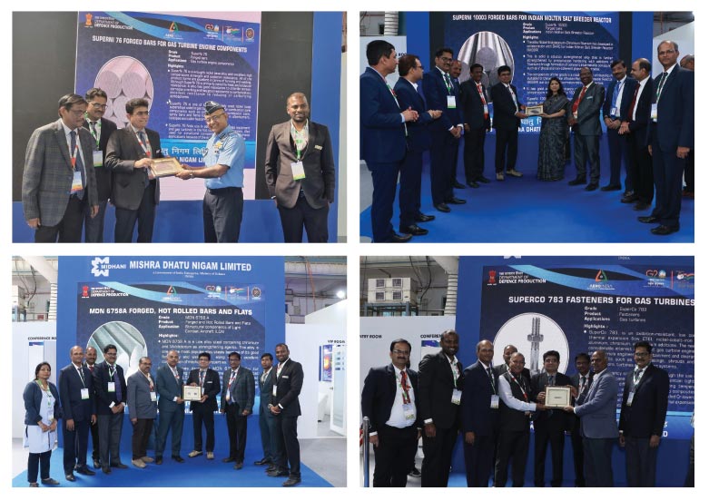 MIDHANI LAUNCHED NEWLY DEVELOPED FOUR PRODUCTS